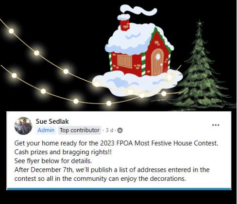 Most Festive House Contest