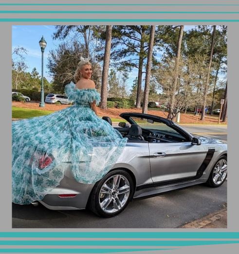 Miss North Carolina Rides in Foxfire Mustang for Pinehurst St. Patty’s Day Parade