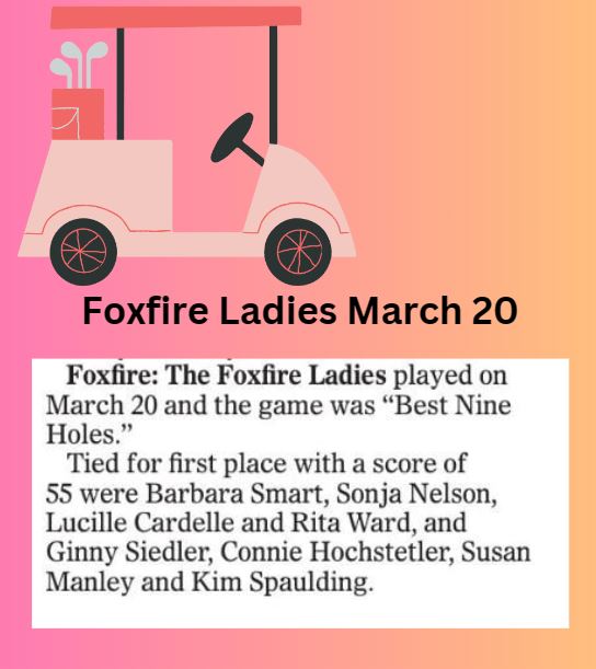 Foxfire Ladies Golf
