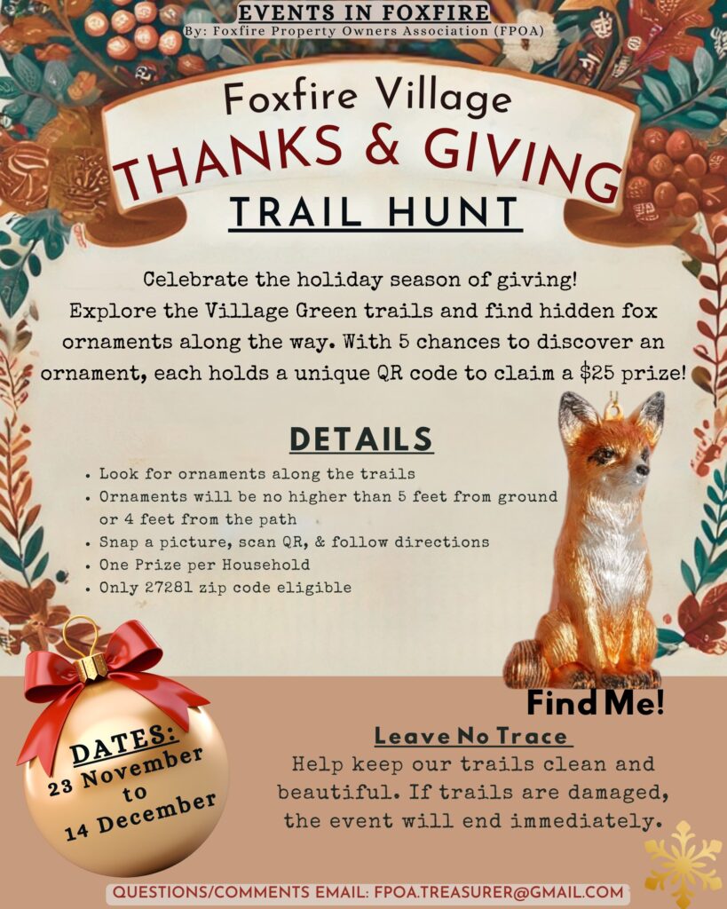 Foxfire Village Trail Hunt