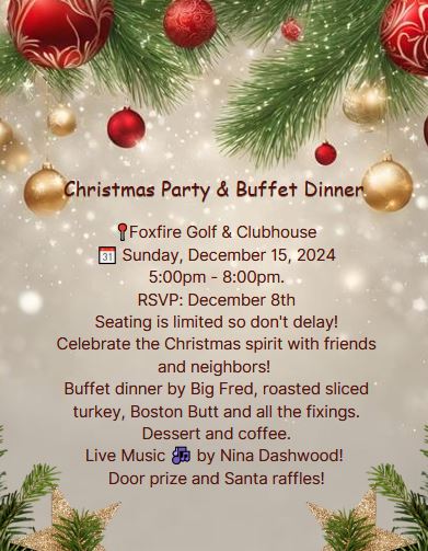 Christmas Party & Buffet Dinner