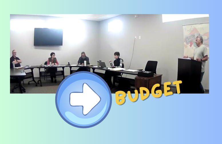 Foxfire Village Council -SPECIAL BUDGET – Meeting