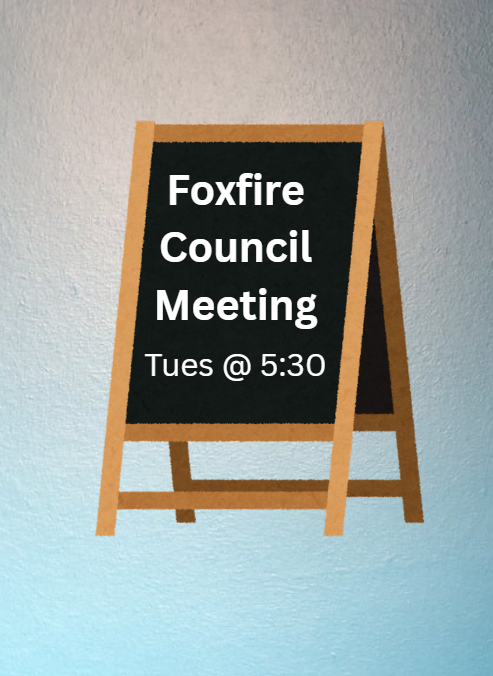 AGENDA & PACKET Foxfire Council Meeting