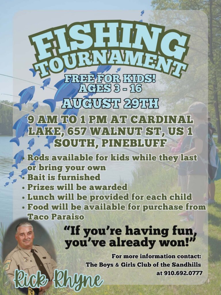 Annual Rick Rhyne Memorial Kids Fishing Tournament