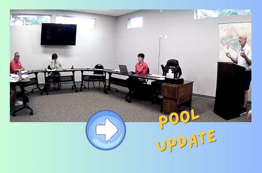 Foxfire Council Work Session Meeting – Pool Update