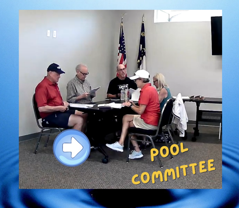 Village Pool Steering Committee Meeting