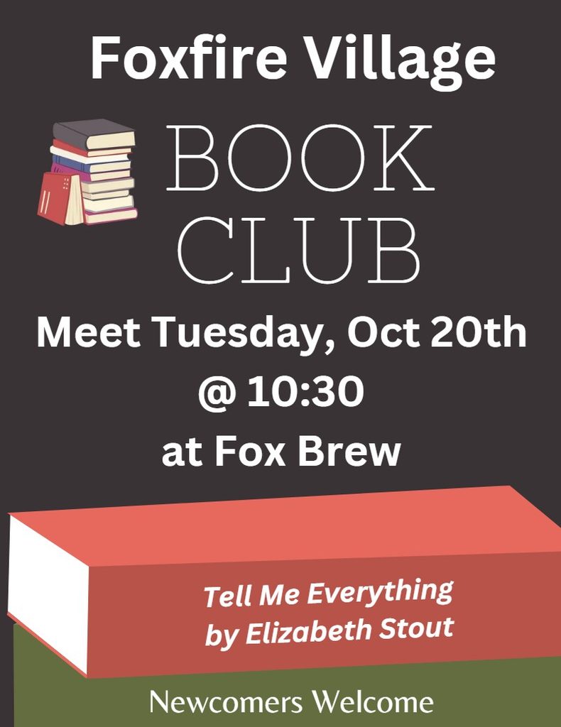 Foxfire Village Book Club New Book