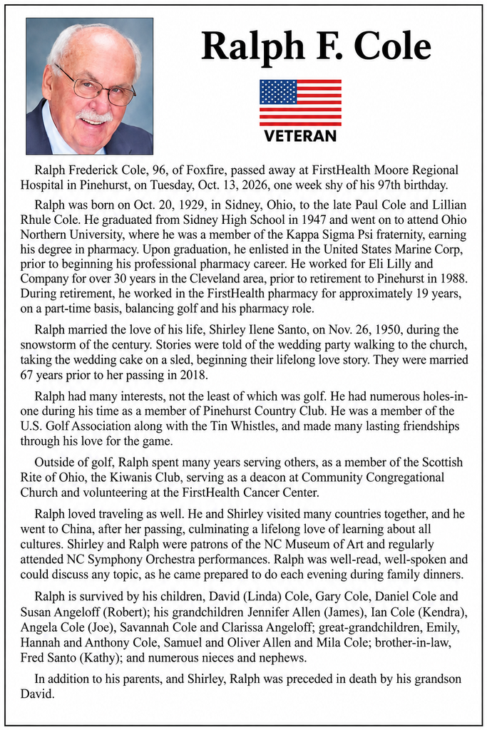 Ralph F. Cole