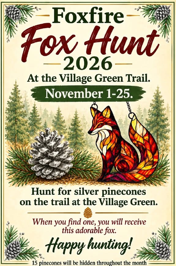 Fox Hunt November 1-25th