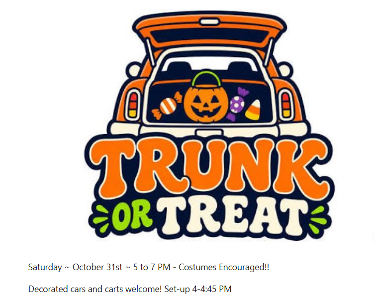 TRUNK or TREAT at the Village Green Park